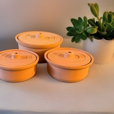 Unglazed Clay Cooking Pot, Terracotta Casserole Pot, Crockpot,Lead Free, 3 Sizes picture