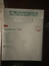 3M Tegaderm CHG Securement Dressing, 3.5x4.5 REF 1657 25/BX, EXP. 02/2028 picture