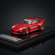 Street Weapon SW 1/64 RWB 993 Metallic Red SUP Low Tail Porsche Diecast Car NEW picture