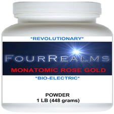 Monatomic Rose Gold, Our most POTENT Ormus Bio-Electric Powder  1 Lb (448 Grams) picture
