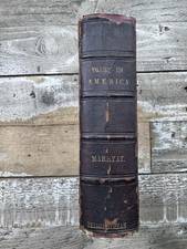 1839 Antique Travel Book “Diary in America” 2-vol's-in-1, Marryat picture