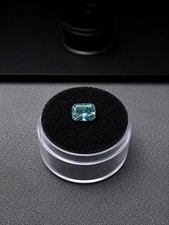 .85ct Fancy Vivid Blue Lab Grown Diamond Radiant Cut picture