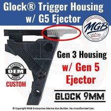 Glock OEM Gen 3 Trigger Housing Upgrade with Gen 5 Ejector for 9mm Models picture