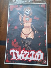 TWIZTID: Artist SIGNED POSTER 11x17 Terence Muncy 2014 Rare JUGGALO MNE ICP  picture