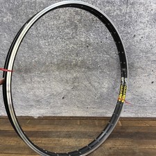 Mavic Open Sport 700c Rim Set 32H Black Clincher 15C Presta NOS France Pair picture