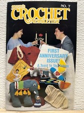 Vtg 1984 Annie's Crochet Newsletter 14 Project Crafting Magazine # 7 picture