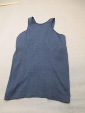Lululemon Size S Womens Blue Stretch Sleeveless Athletic Fitness Sport Tank 468 picture