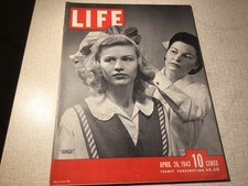 LIFE MAGAZINE.  April 26, 1943.  