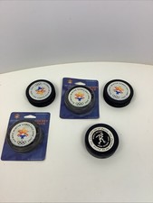 2002 Winter Olympics Salt Lake City Commemorative Hockey Pucks picture