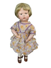 16 Inch Antique Wooden Shoenhut Doll picture