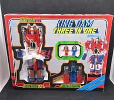 Vintage 1980's KingDam 01, 02, 03 Three in one KO Takara Diaclone Dia-Battles picture