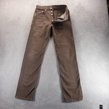 Levi's Jeans Mens 32 Brown 501 Straight Vintage 90s Made in USA 501-0627 picture