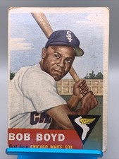 1953 Topps - High # Bob Boyd #257 Chicago White Sox Low Grade Short Print picture