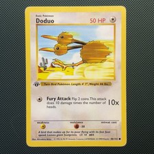 Pokemon Vintage 1st Edition Doduo 048/102 Base Set (Shadowless) Wotc 1999 picture