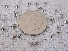 24 VTG MARCASITES MIXED SZ FAUCETED RHINESTONES UNUSED 4 JEWELRY ANTIQUE REPAIR picture