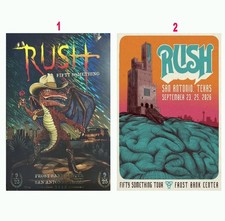 RUSH Fifty Something Tour Sep 23 25 2026 San Antonio, TX Poster picture