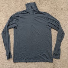OUTLIER Dreamweight Turtleneck Mock Neck Merino Light Dreamgray Size Medium NEW picture