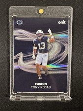 Tony Rojas Fusion Blue Rookie 2026 OnIt #F-5 Penn State Football LB RC picture