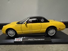 Maisto 1:18 Diecast Special Edition 1Ford Thunderbird Yellow NEW IN BOX picture