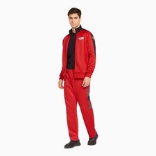 Puma Scuderia Ferrari Race T7 Tracksuit Jacket Men's Rosso Corsa Red Full Zip picture