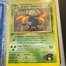 Wizards of the Coast Pokemon Erika's Gloom 45/132 Gym Heroes Unc EN 60HP picture