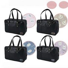 NEW Genuine Chiikawa Uniform Inspired Large Tote Bag Purse Black w Characetrs picture