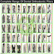 Range of Dental Pliers Orthodontic Detailing Plier Braces Archwire Bending Plier picture