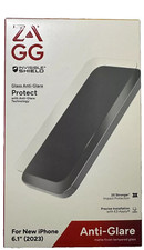 Lot x2 Zagg Glass Anti-glare Screen Protector for Apple iPhone 15 picture