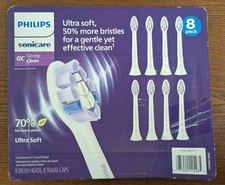 1-8PK PHILLIPS GC GENTLE CLEAN REPLACEMENT BRUSH HEADS *MUST SEE DESCRIPTION picture
