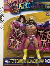 LaToonie Wrestling Giant Series LJN Toy Commercial Macho Man Figure picture