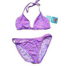 Vintage Paul Frank Womens Bikini, Julius, Purple, Bathing Suit, Large picture