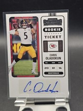 2022 Panini Contenders - Rookie Ticket Chris Oladokun #256 (AU, RC) picture