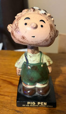 Snoopy Peanuts Pig Pen Lego 1959 paper mache nodder bobble head high grade picture