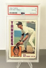 1984 Topps - Don Mattingly #8 (RC) New York Yankees 1B picture