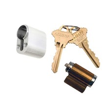 Andersen Albany Keyed Lock Cylinder with Housing FWH - White picture