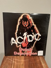 AC/DC Dutch Damnation Vinyl LP Album very limited edition Angus Malcolm Young  picture