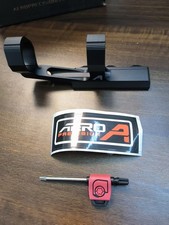Aero Aluminum Ultralight 30 Mm Scope Picatinny Mount Black picture