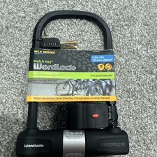 WordLock 14 mm Steel Shackle Match Word On Key With Lock Black  4.5