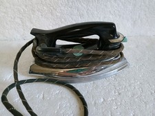 Vintage Sunbeam Ironmaster Model A-13 Electric Dry Iron Bakelite Handle TESTED picture