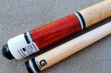 McDermott G230 Pool Cue, Custom Colorado Red Stain & Birdseye Maple, Wrapless picture
