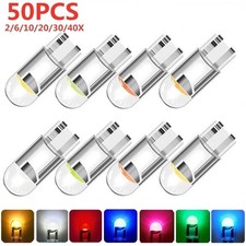 501 LED Bulb T10 W5W High Quaility Side Light Bulbs Various Colours Packs picture