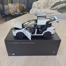 Original Tesla Diecast 1:18 Scale Model X Toy Car - New with Retail Box picture