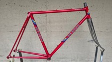 DE ROSA - COLUMBUS Steel Road Frame (size 54.5 - M) - Racing Frame 1980s picture