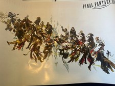 Rare le Final Fantasy XIV Online & XVI Double Sided Poster picture