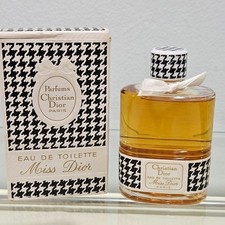 Christian Dior Eau De Toilette Vintage Miss Dior Paris Size 2 FL OZ. 1950’s Rare picture