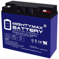 Mighty Max 12V 22AH GEL Battery Replacement for Jump N Carry JNC105 picture