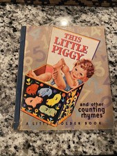 1945 This Little Piggy A Little Golden Book 6th Printing picture