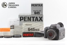 OH Serviced *Top MINT / Box* PENTAX 645 NII SMC FA 75mm F2.8 Lens 120 Back JAPAN picture