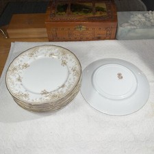 Set Of 10 Wilkinson's England W W Royal Semi-porcelain 1891-1896 Dinner Plates picture
