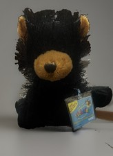 Webkinz Black Bear Ganz Plus Toy WITH SEALED CODE UNUSED picture
